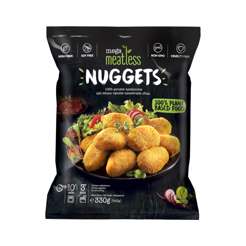 Mega Meatless Nuggets 330g Megas Yeeros